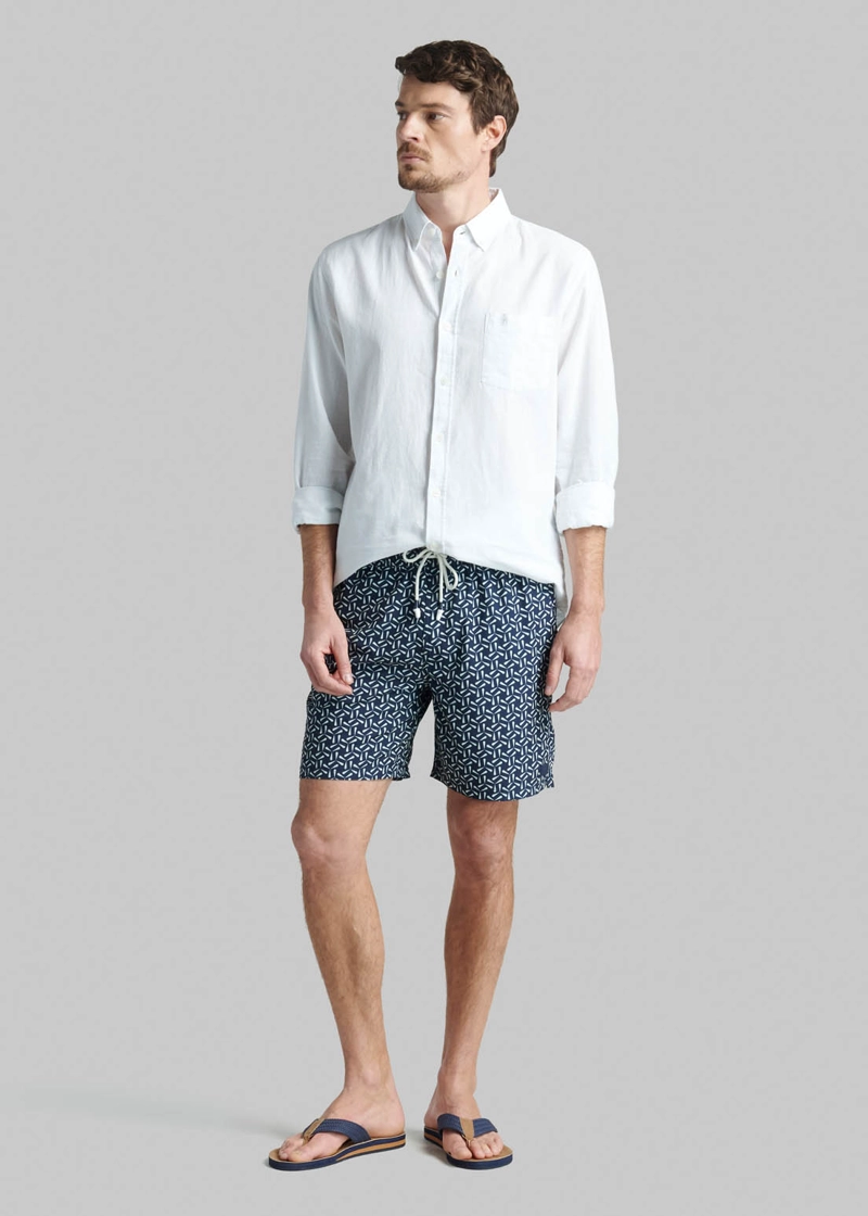 TRAJE DE BAÑO BRIGHTON SPORT NAVY - 2