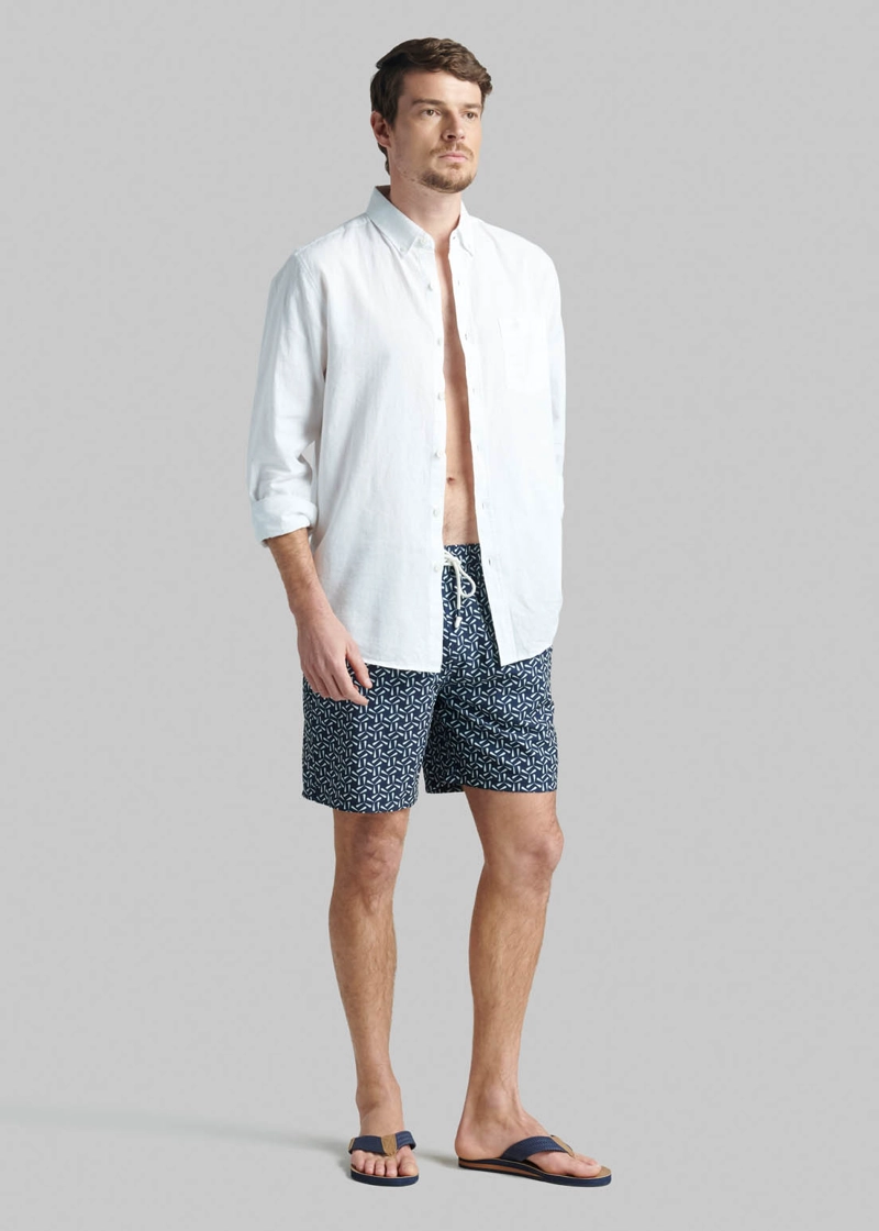 TRAJE DE BAÑO BRIGHTON SPORT NAVY - 5