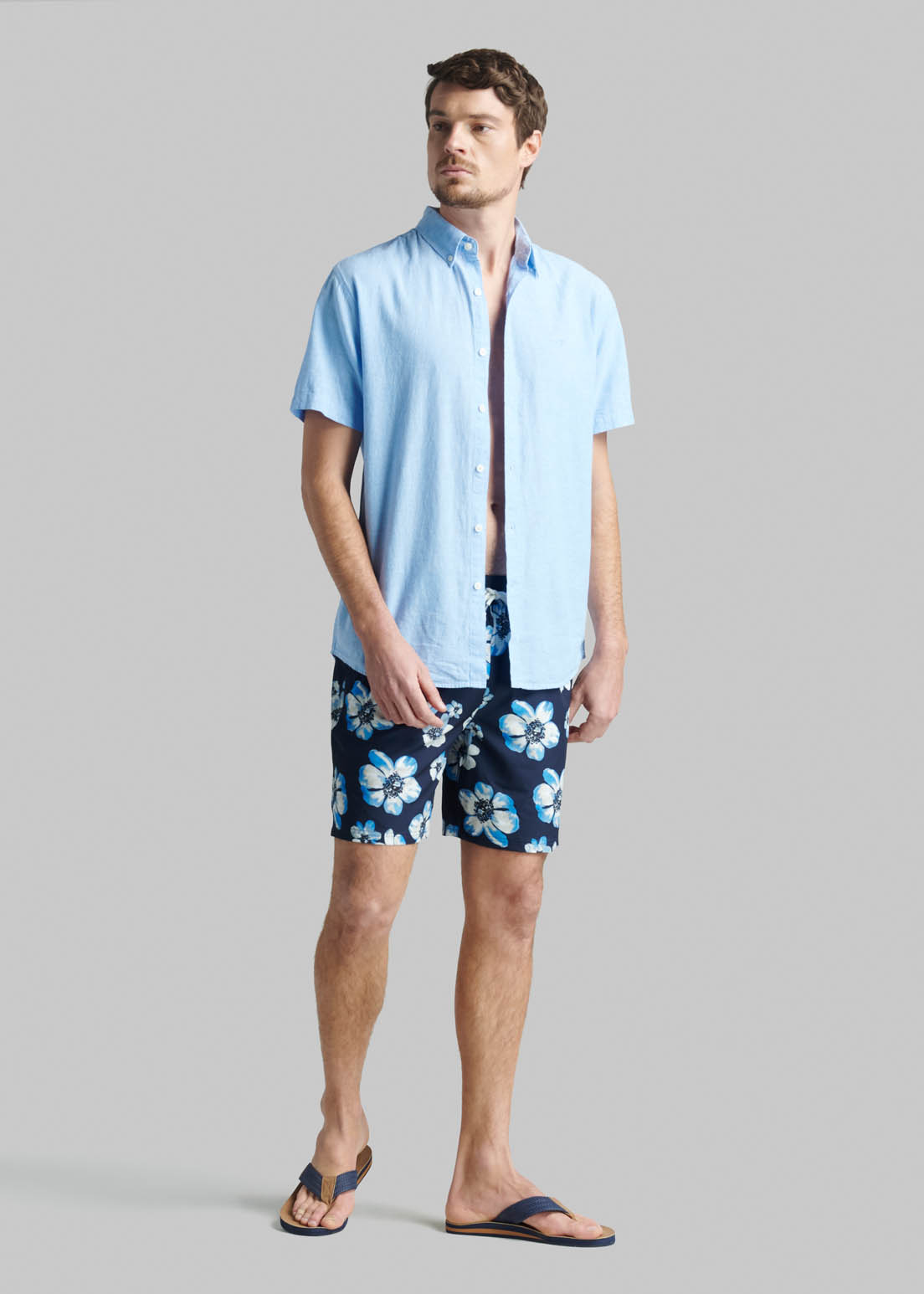 TRAJE DE BAÑO WISCONSIN SPORT NAVY - 2