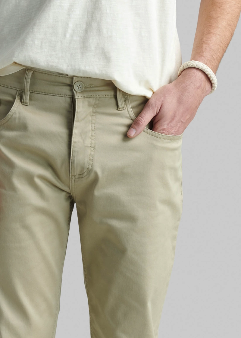 PANTALON KHAKI FIVE POCKET - 3