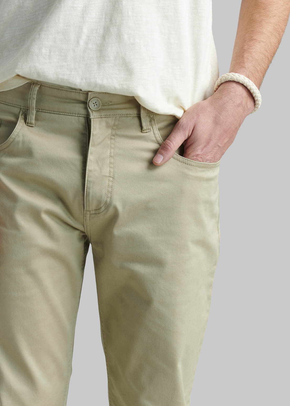 PANTALON KHAKI FIVE POCKET - 3