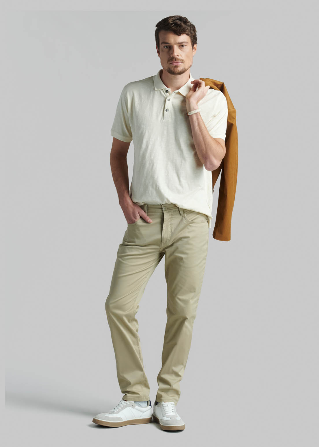 PANTALON KHAKI FIVE POCKET - 5