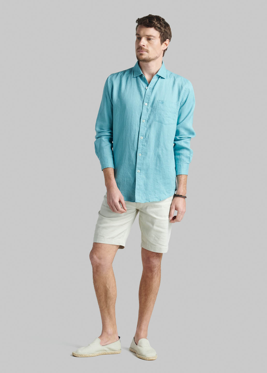 CAMISA LINO GREEN BAY RIVER - 2