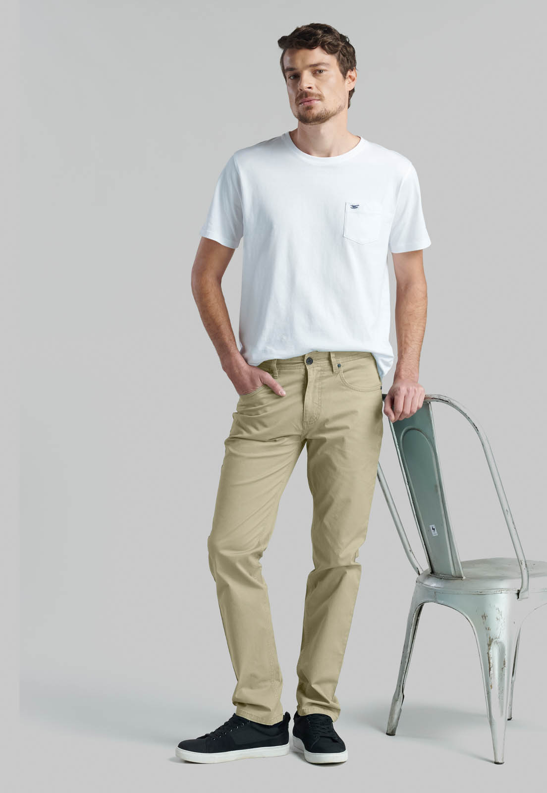PANTALON BOSTON SPORT BEIGE - 5