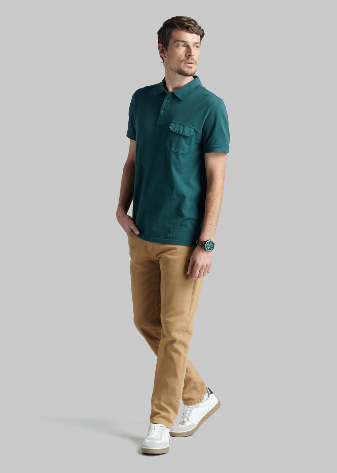 POLERA INDIANA DK GREEN - 2