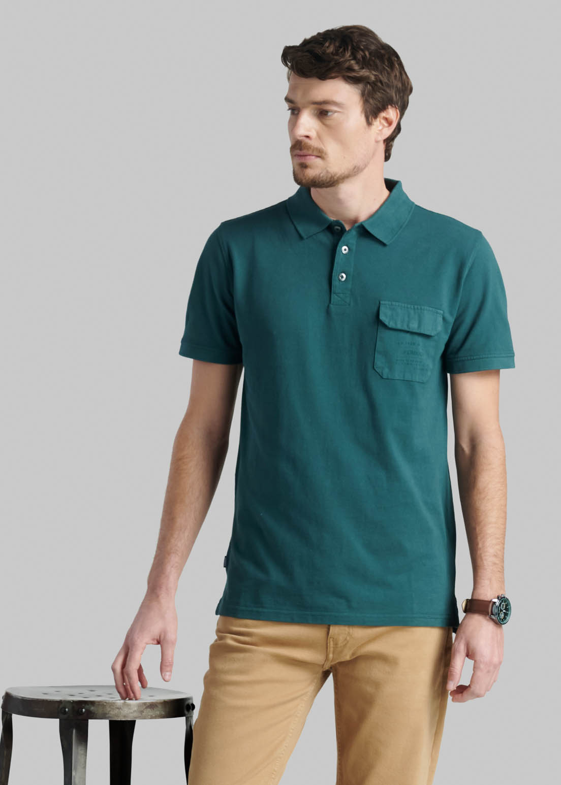 POLERA INDIANA DK GREEN - 5