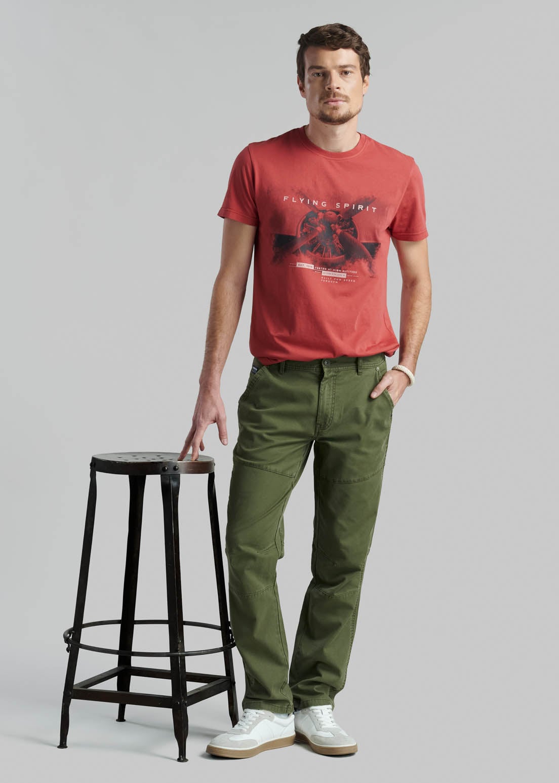 PANTALON OAKLAND SPORT OLIVE - 5