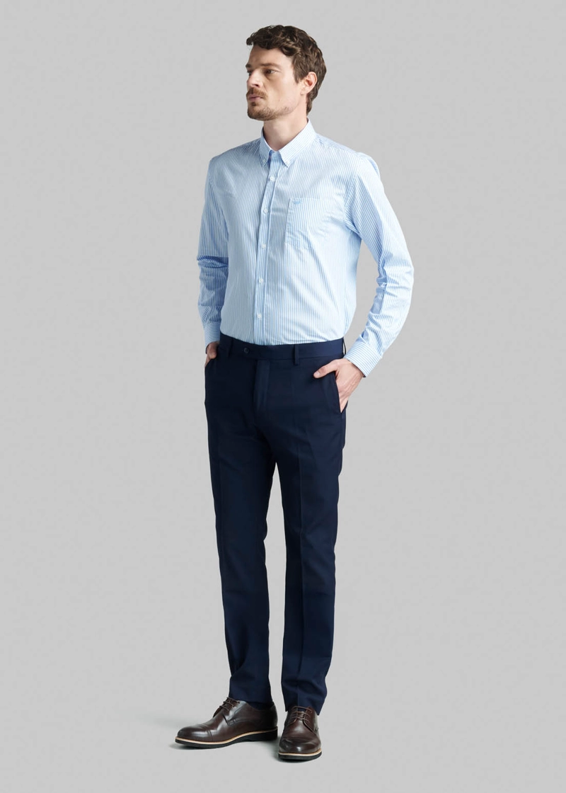 PANTALON SUIT ORLANDO NAVY - 2