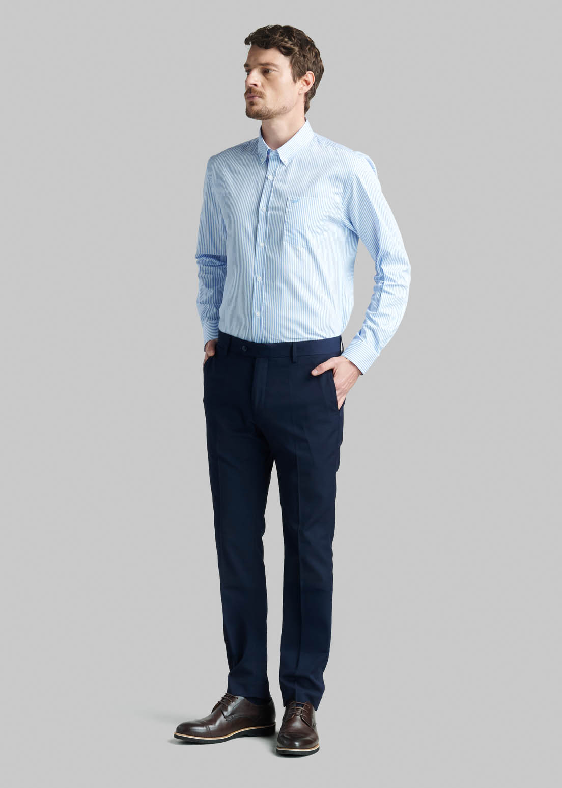 PANTALON SUIT ORLANDO NAVY - 2