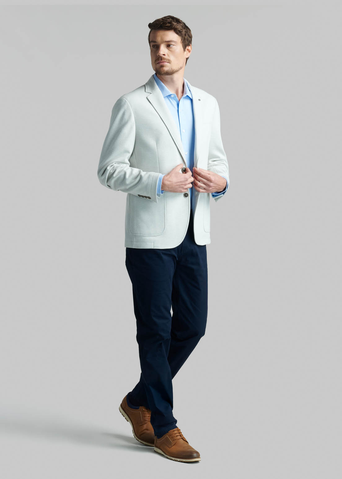 BLAZER MANHATTAN LT GREY - 2