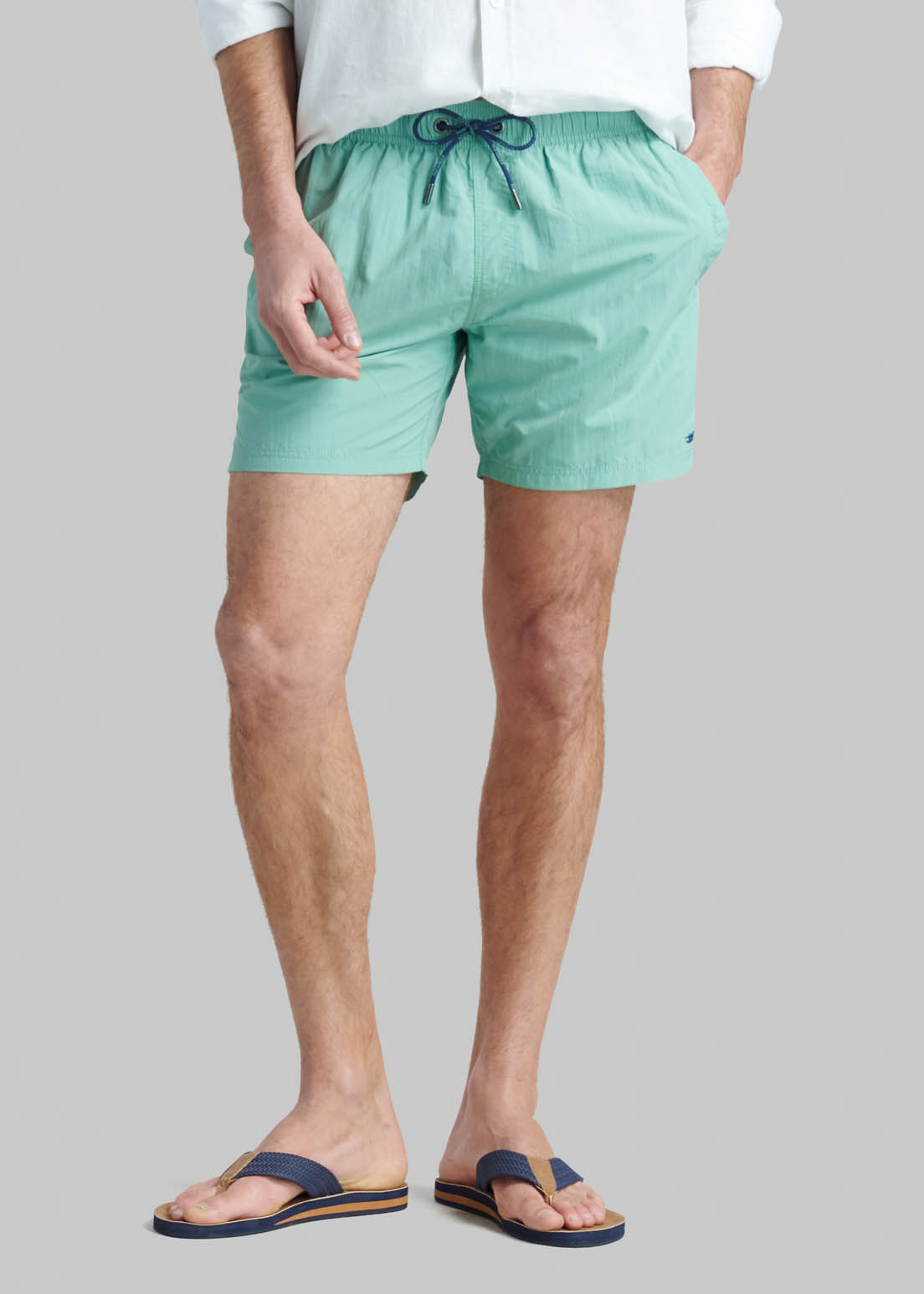 TRAJE DE BAÑO BASICO LT. GREEN - 1