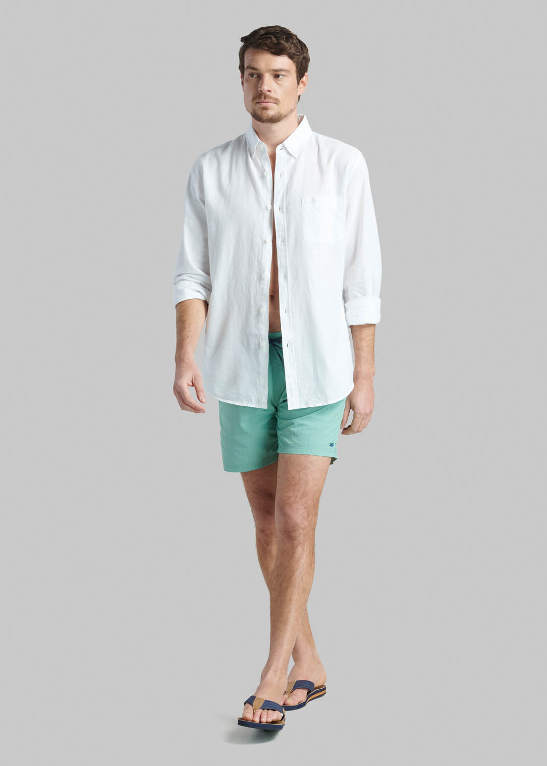 TRAJE DE BAÑO BASICO LT. GREEN - 5