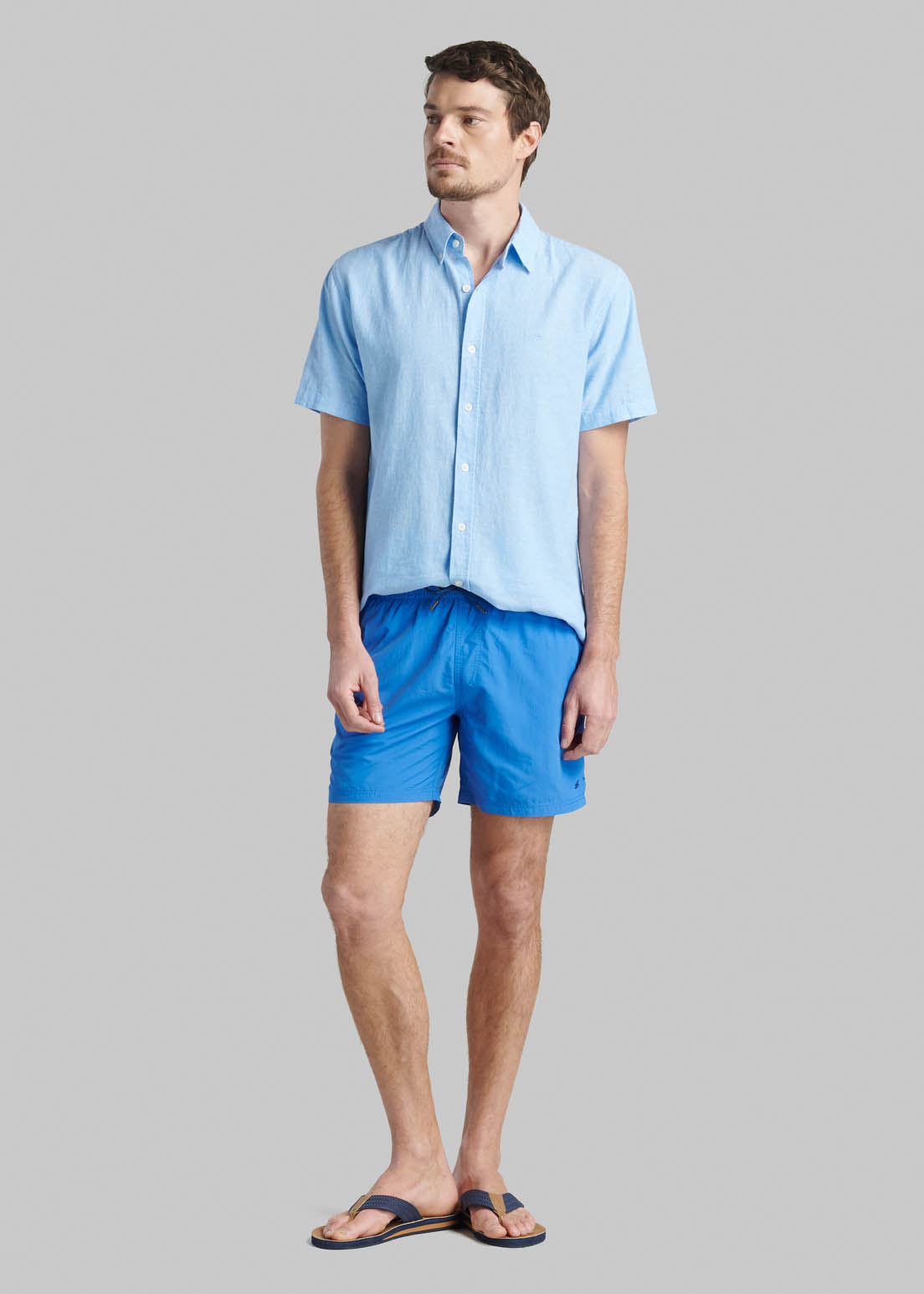 TRAJE DE BAÑO BASICO LT IDIGO - 2