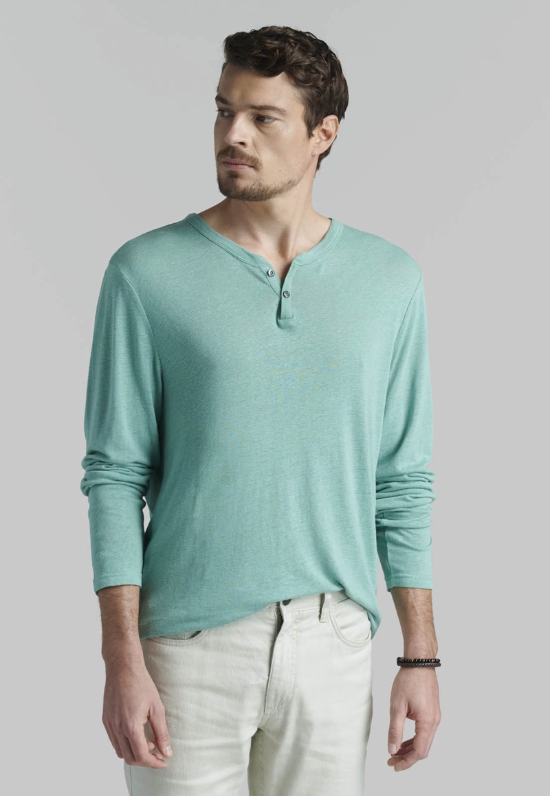 POLERA NEW JERSEY LT GREEN - 1