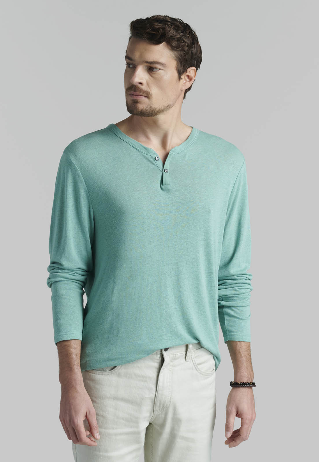 POLERA NEW JERSEY LT GREEN - 1