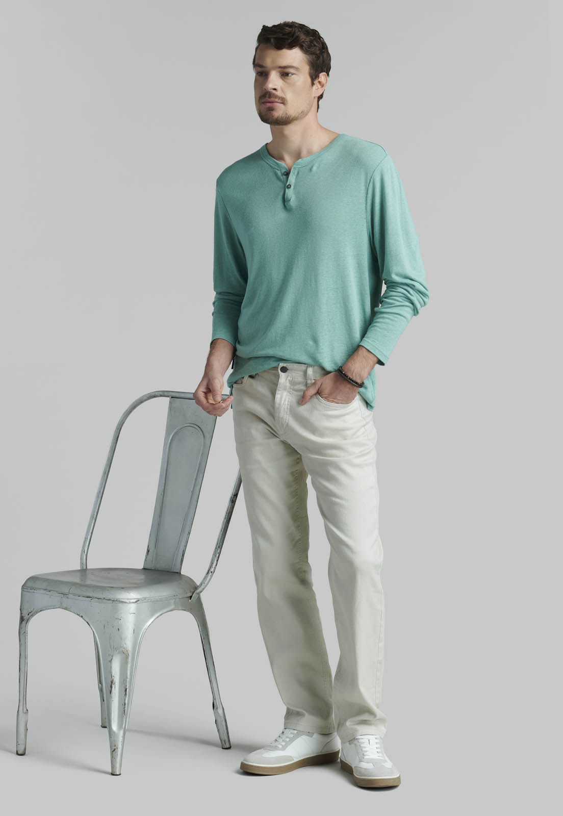 POLERA NEW JERSEY LT GREEN - 5