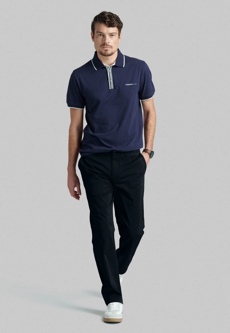 PANTALON BLACK TWILL WITHOUT PLEATS BUSINESS - 5