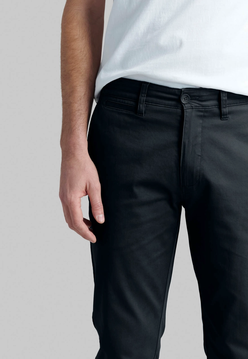 PANTALON BUSINESS TWILL SLIM /31 BLACK - 3