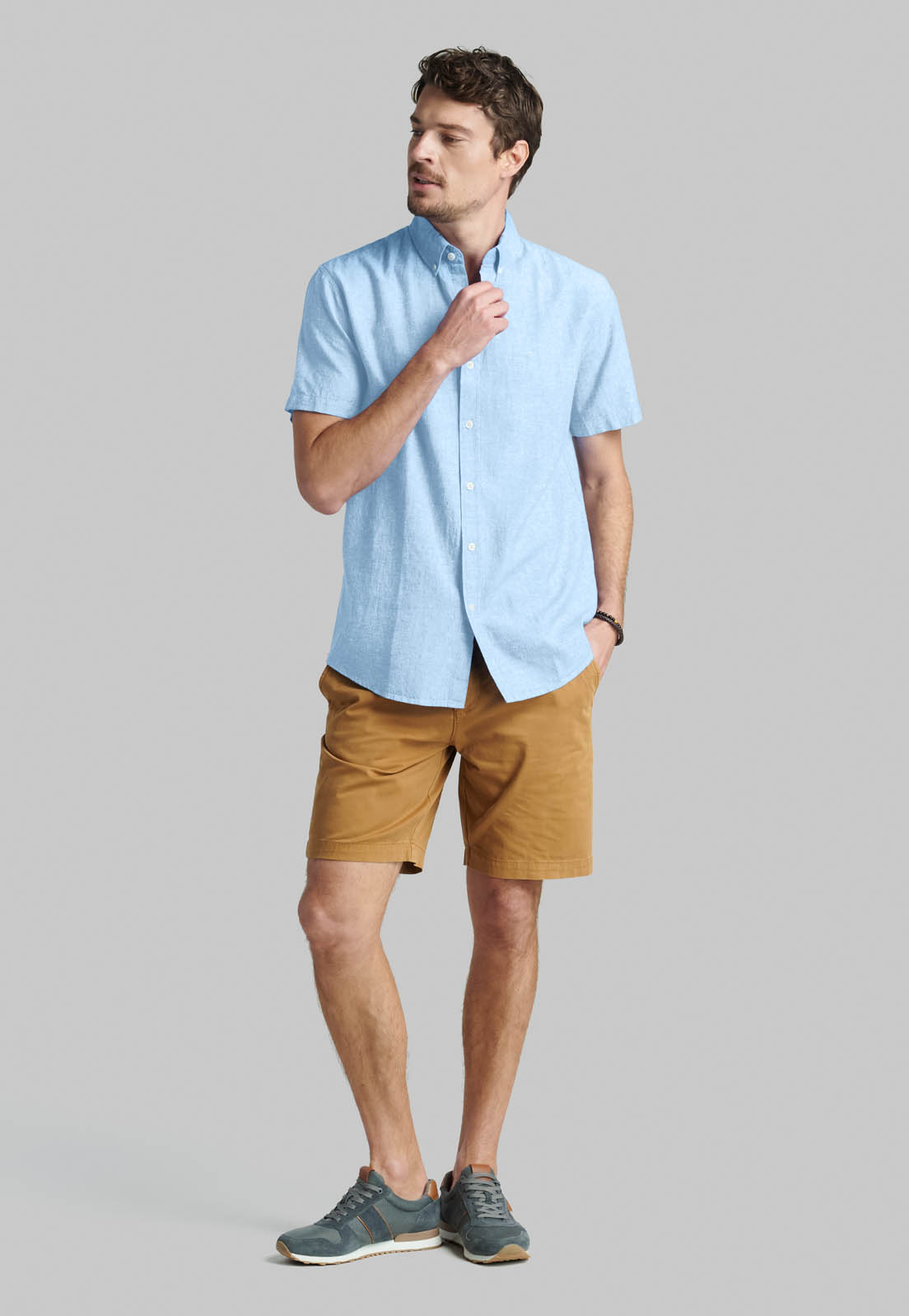 CAMISA SPORT ATLANTA SKY - 3