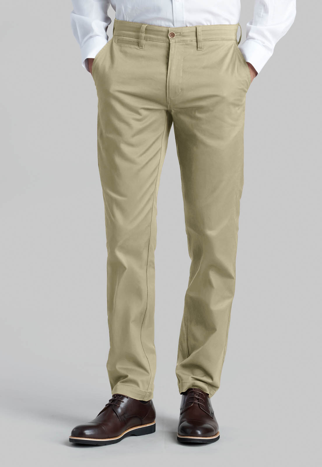 PANTALON KHAKI TWILL SLIM /33 - 1