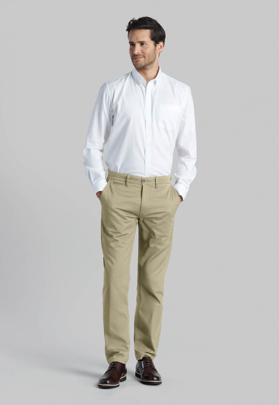 PANTALON KHAKI TWILL SLIM /33 - 2