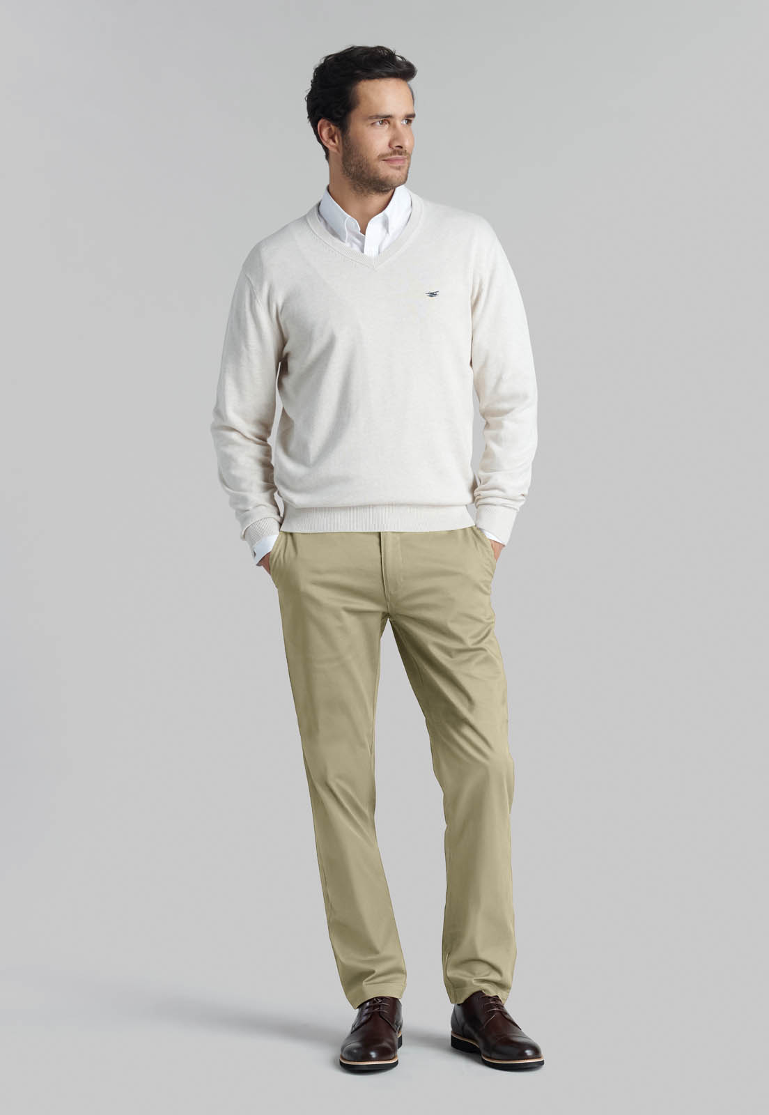 PANTALON KHAKI TWILL SLIM /33 - 5