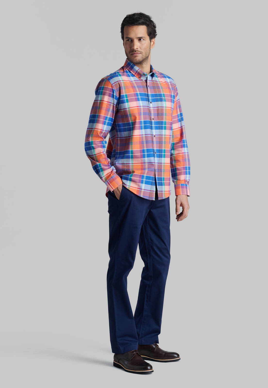 CAMISA LAKE FOREST ORANGE - 2