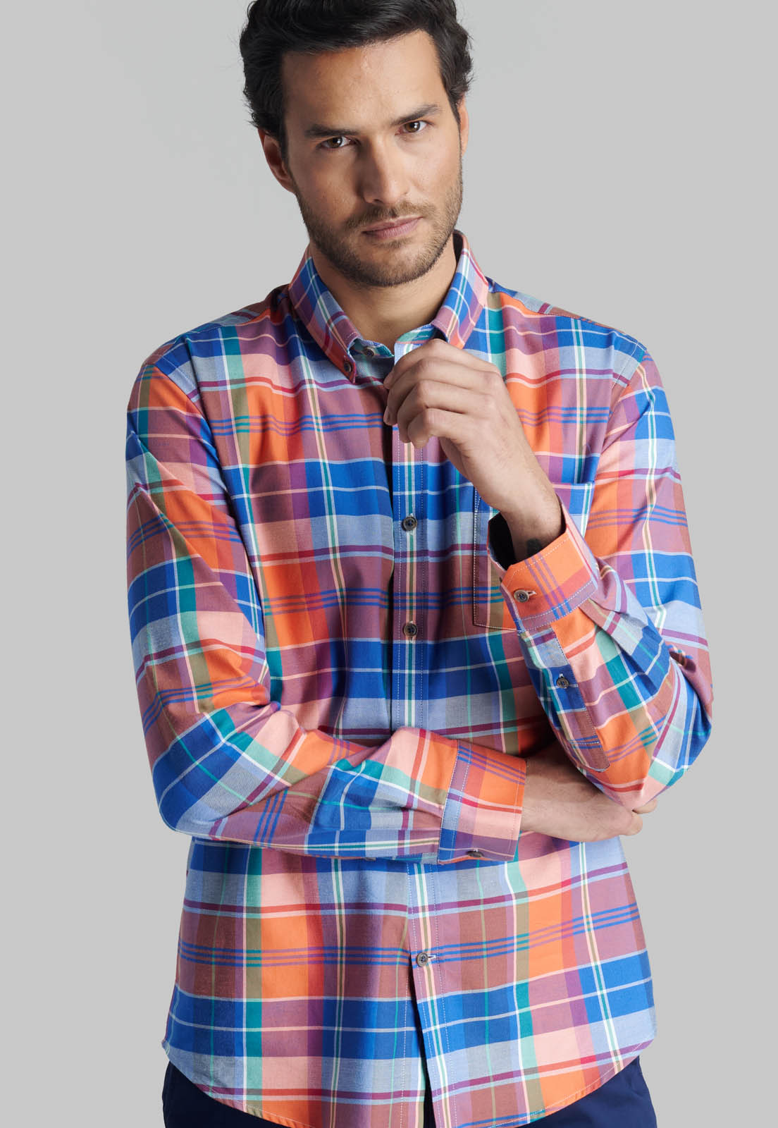 CAMISA LAKE FOREST ORANGE - 5