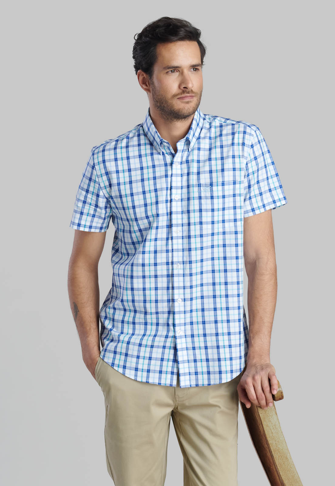 CAMISA SAN ANTONIO BLUE - 5