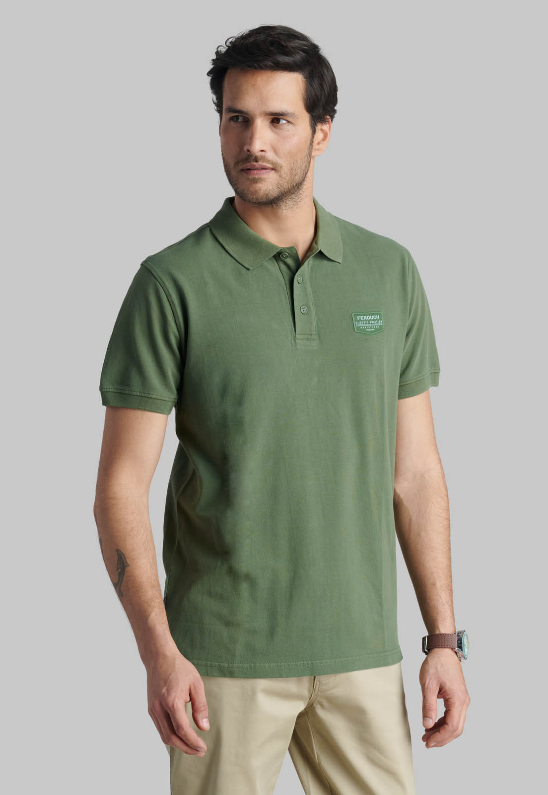POLERA BOSTON MILITARY - 1