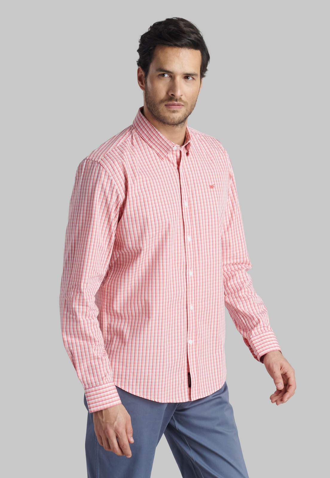 CAMISA LANCASTER CORAL - 1