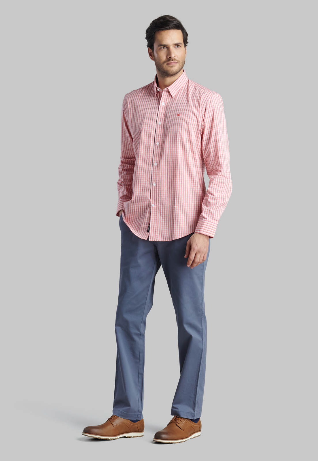 CAMISA LANCASTER CORAL - 2