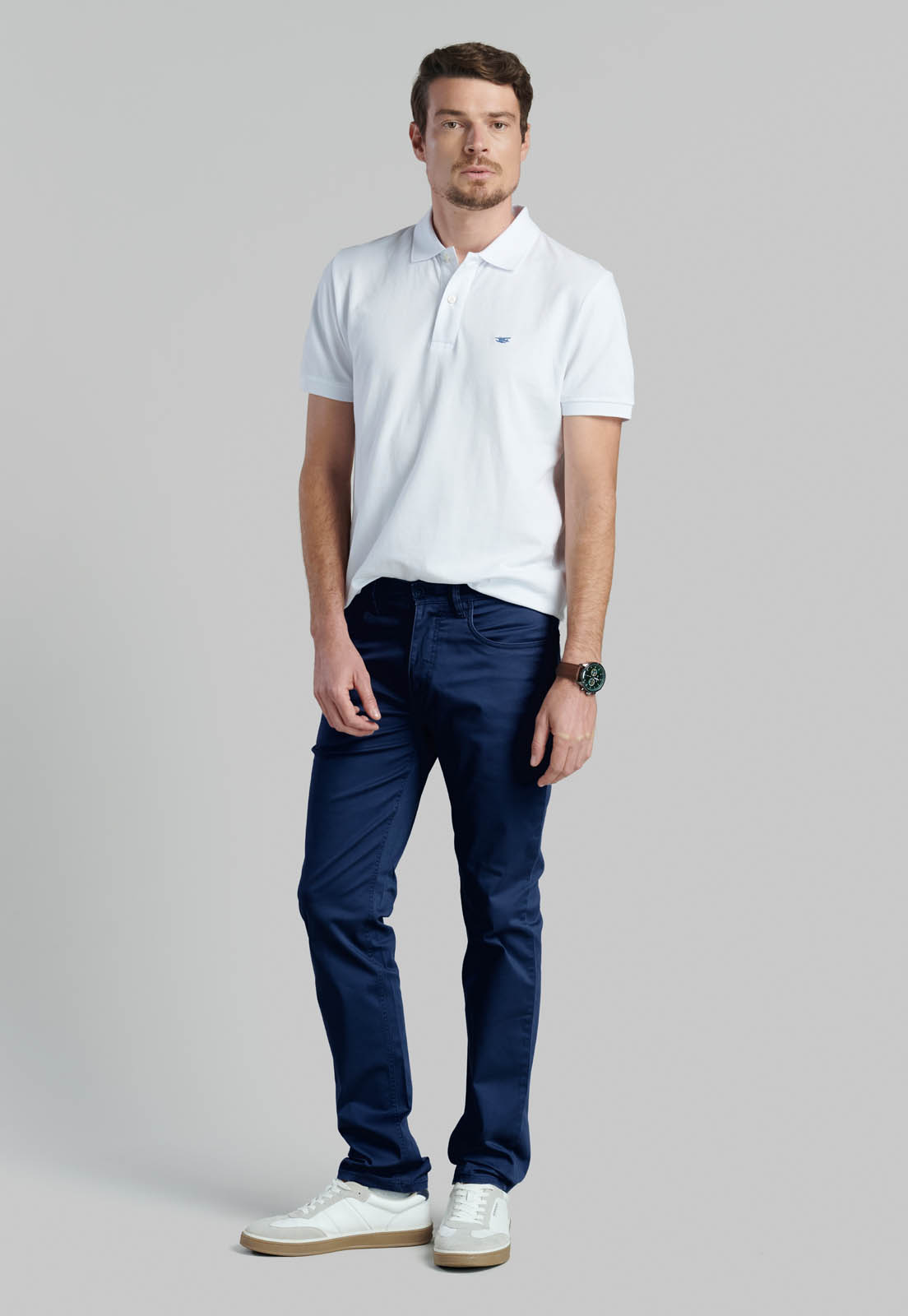 PANTALON CINCO BOLSILLOS DK.BLUE - 2