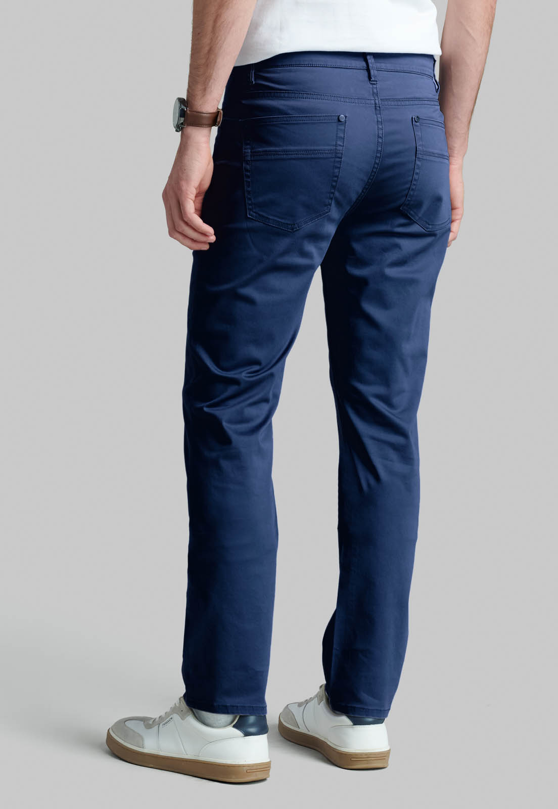 PANTALON CINCO BOLSILLOS DK.BLUE - 4