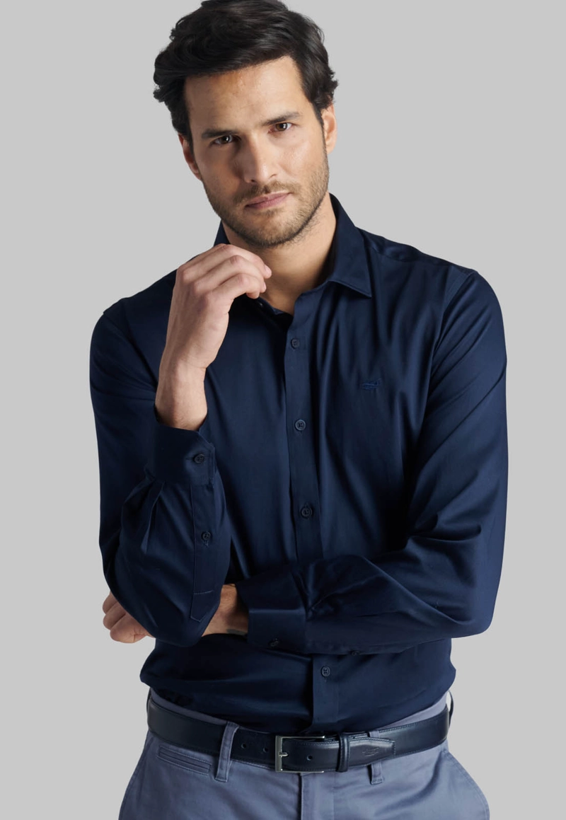 CAMISA DUBLIN NAVY - 5