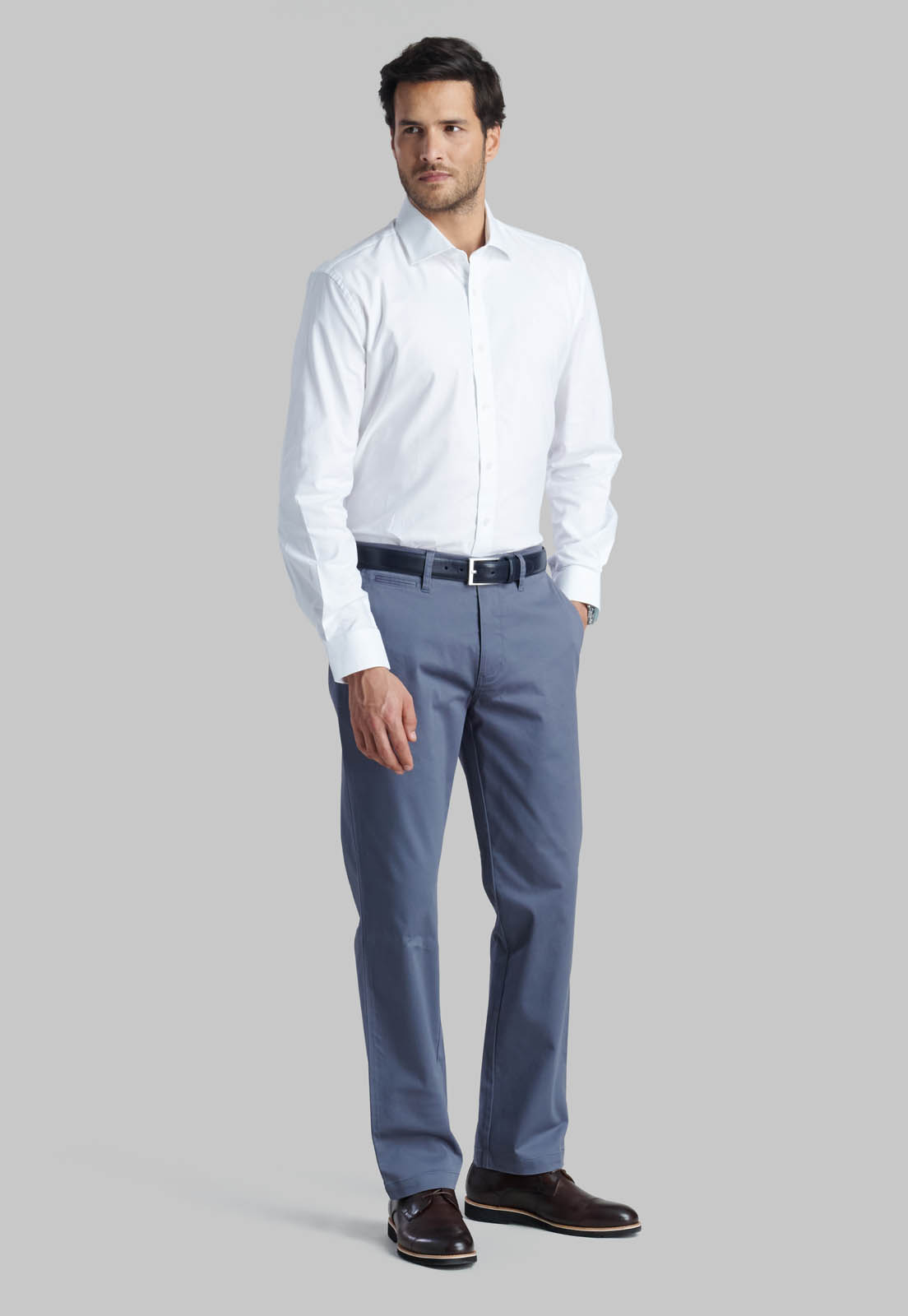 CAMISA OXFORD SPORT WHITE - 2