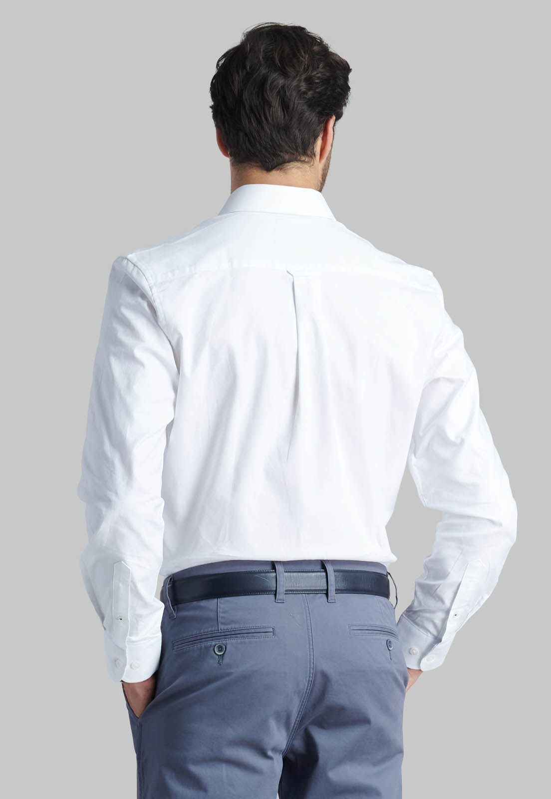 CAMISA OXFORD SPORT WHITE - 4