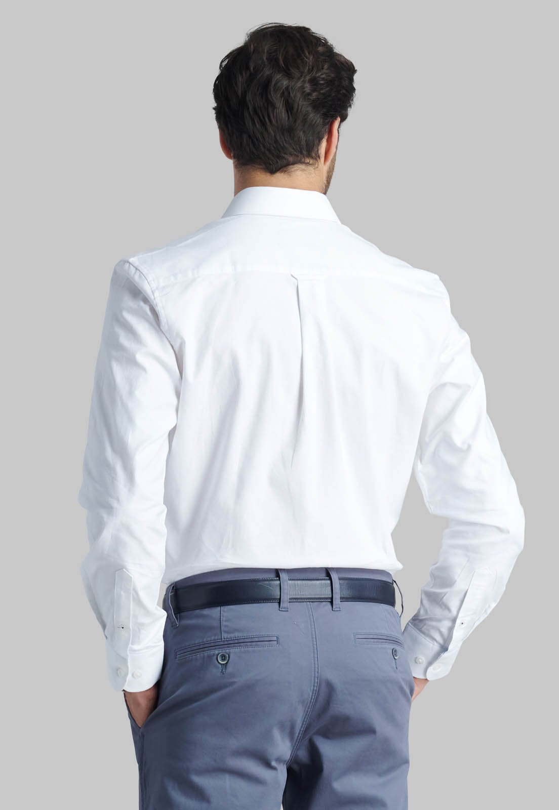 CAMISA OXFORD SPORT WHITE - 4