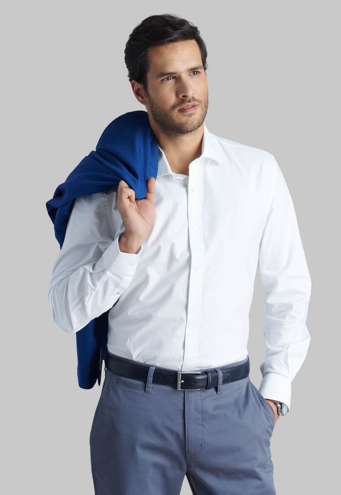 CAMISA OXFORD SPORT WHITE - 5