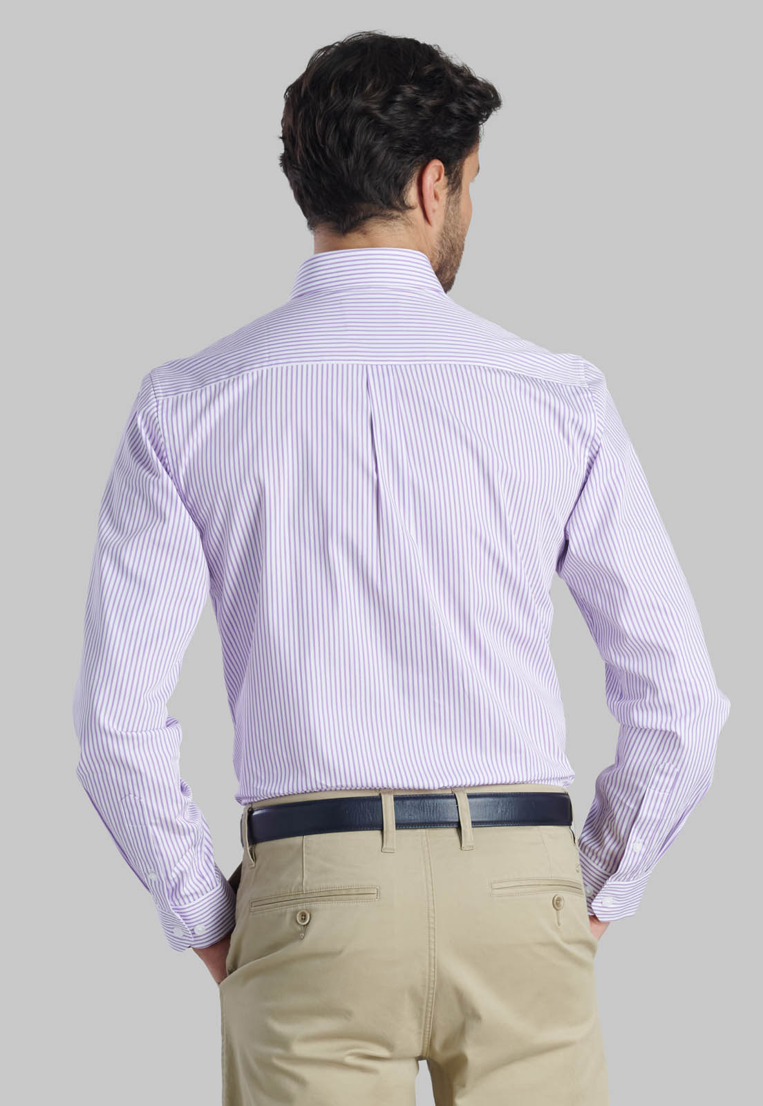 CAMISA FAIRFIELD LILA - 4