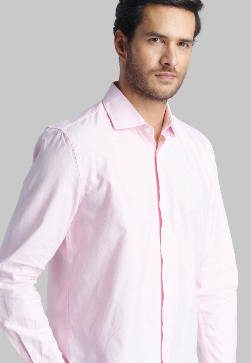 CAMISA PINK SPORT OXFORD - 3