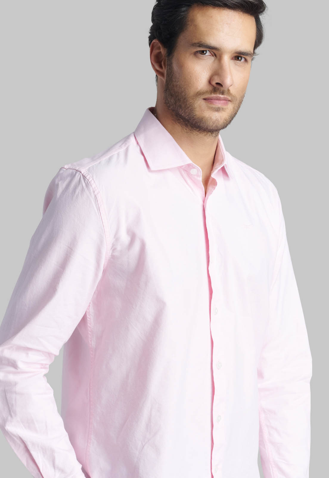 CAMISA PINK SPORT OXFORD - 3
