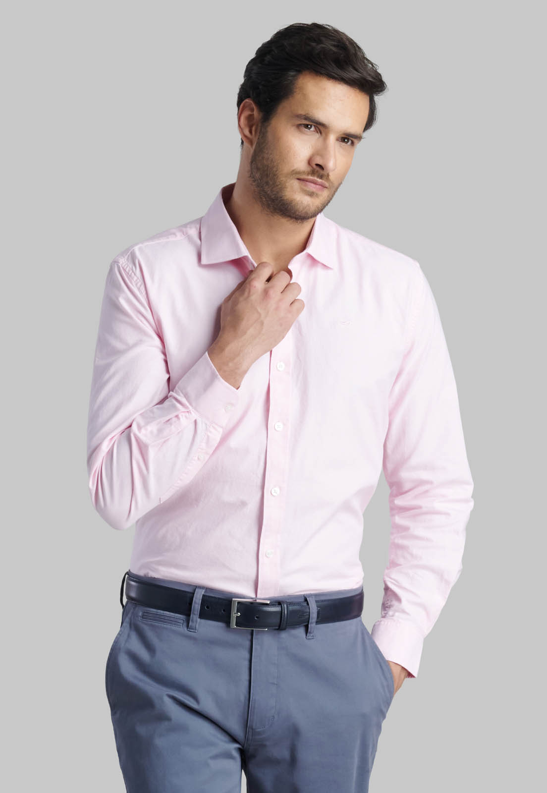 CAMISA PINK SPORT OXFORD - 5