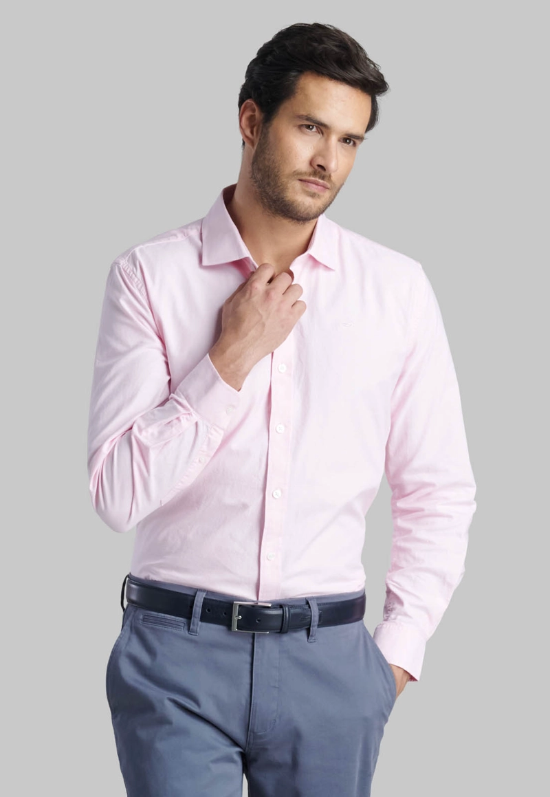 CAMISA PINK SPORT OXFORD - 5