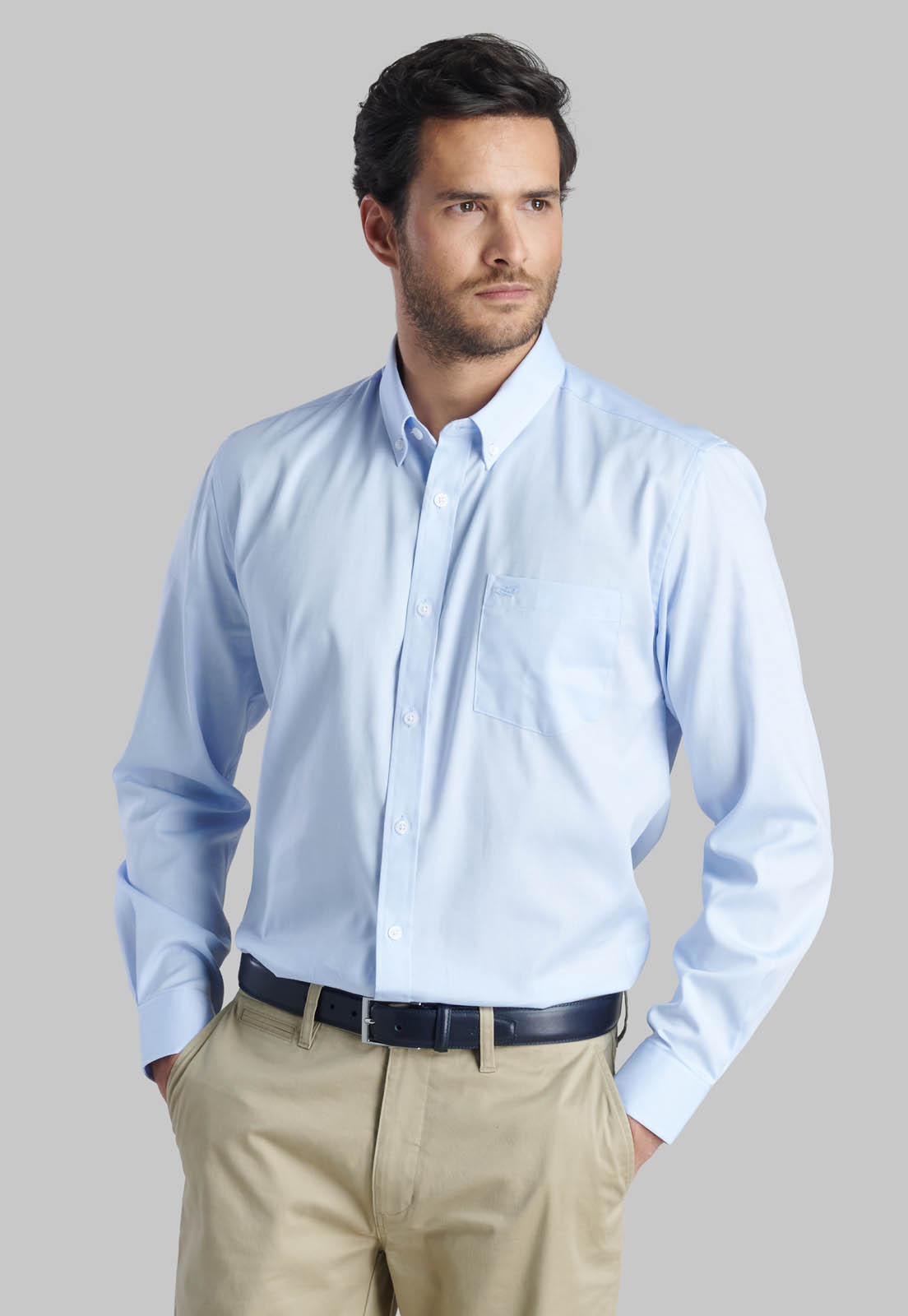 CAMISA SKY OXFORD SMART CASUAL - 1