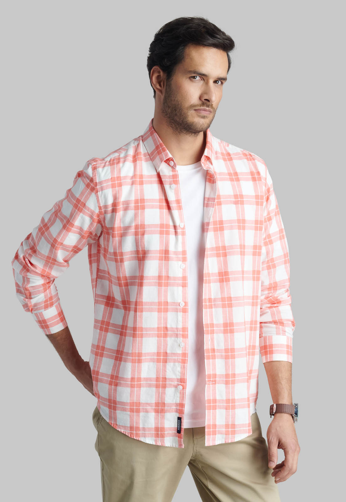 CAMISA BERKELEY LT CORAL - 1