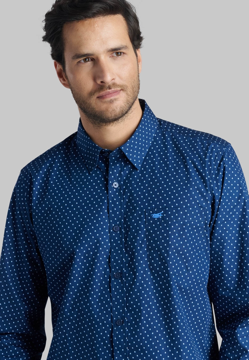 CAMISA ALBANY BLUE - 3