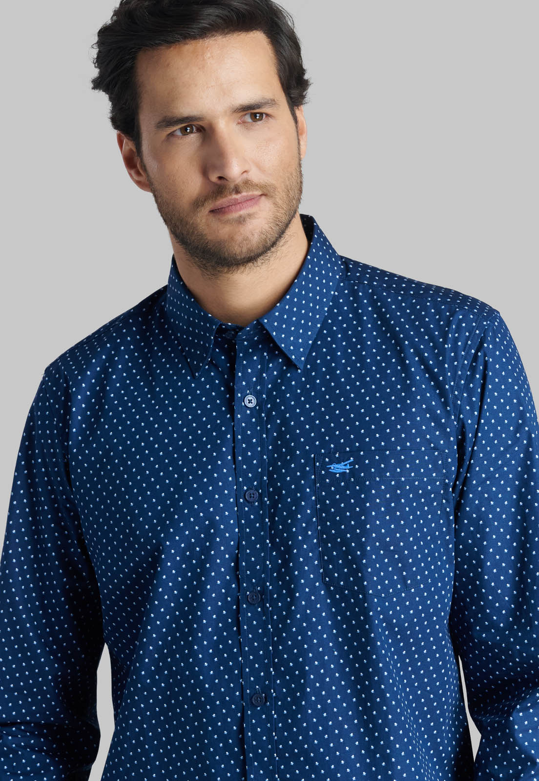 CAMISA ALBANY BLUE - 3