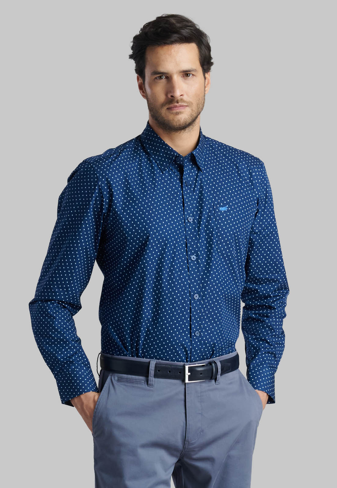 CAMISA ALBANY BLUE - 5