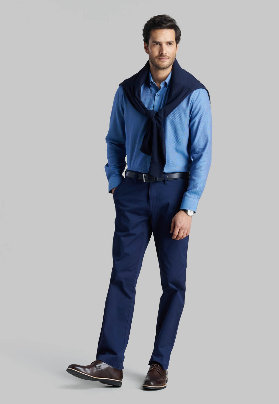 CAMISA WESTLAKE BLUE - 5